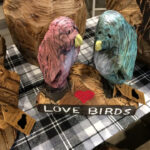 Love Birds - Chainsaw Carving by Bob Ward - Colony Carvers - Amana, Iowa - 960x720